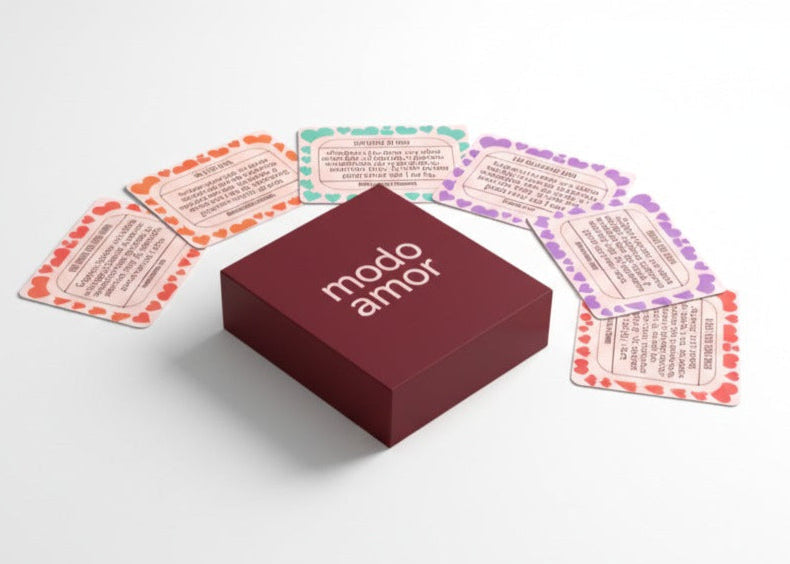 Modo Amor | 48 cartas imprimible para crear momentos en pareja